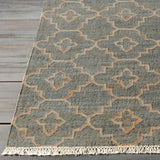 Niceville Handcrafted Fringed Jute Carpet - Clearance - Ornate Home