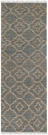 Niceville Handcrafted Fringed Jute Carpet - Clearance - Ornate Home