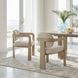 Niche Brown Arm Chair - Ornate Home