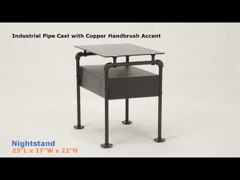 Nicipolis Nightstand - Ornate Home