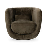 Nico Olive Green Swivel Chair - Ornate Home