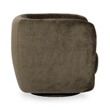 Nico Olive Green Swivel Chair - Ornate Home