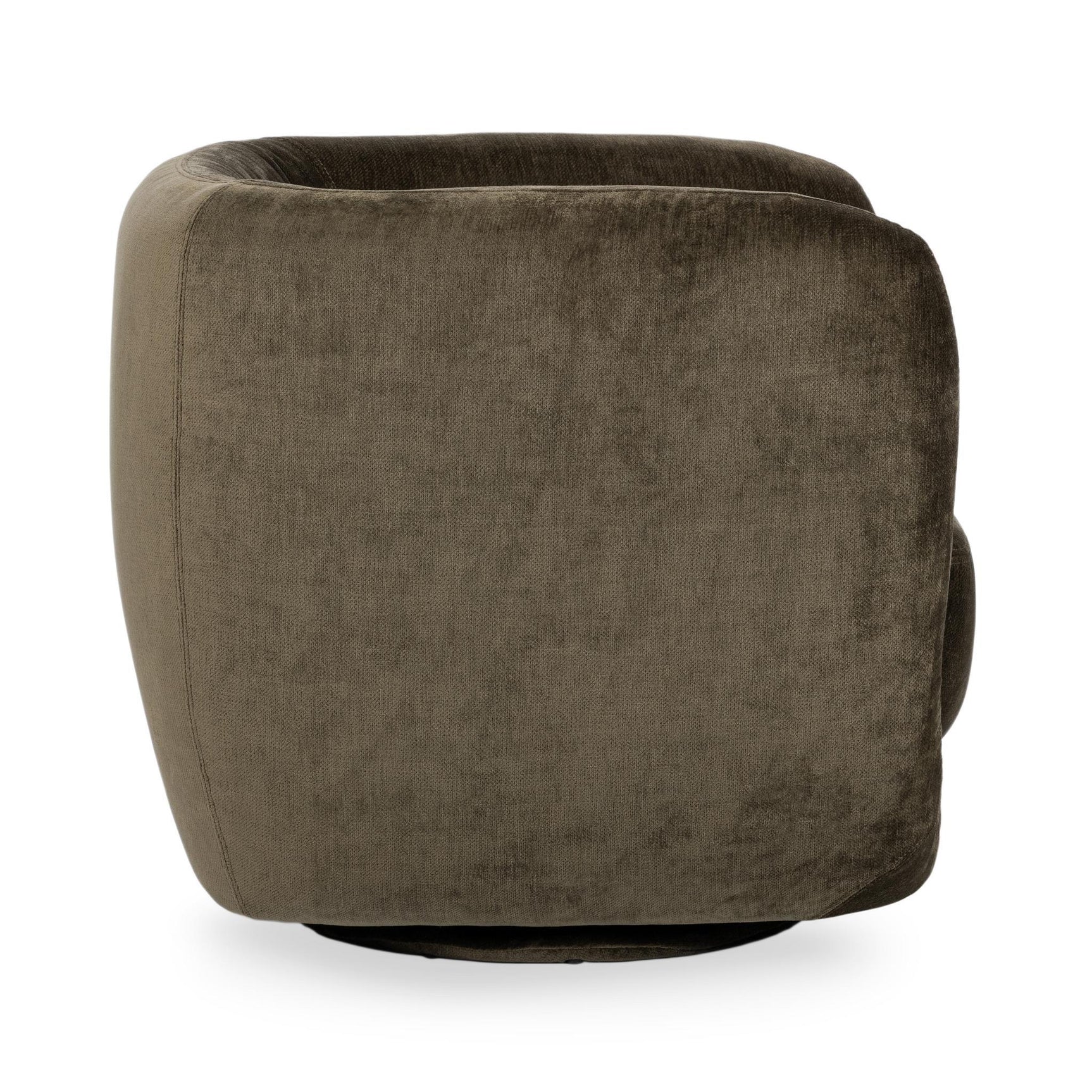 Nico Olive Green Swivel Chair - Ornate Home