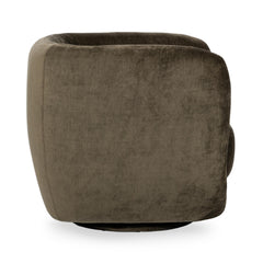 Nico Olive Green Swivel Chair - Ornate Home