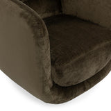 Nico Olive Green Swivel Chair - Ornate Home