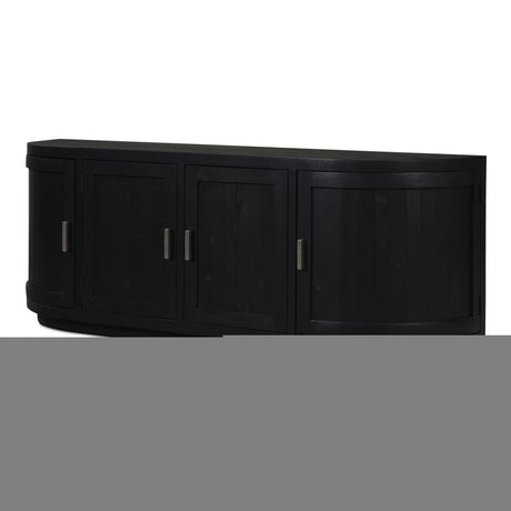 Nicola Black Media Cabinet - Ornate Home