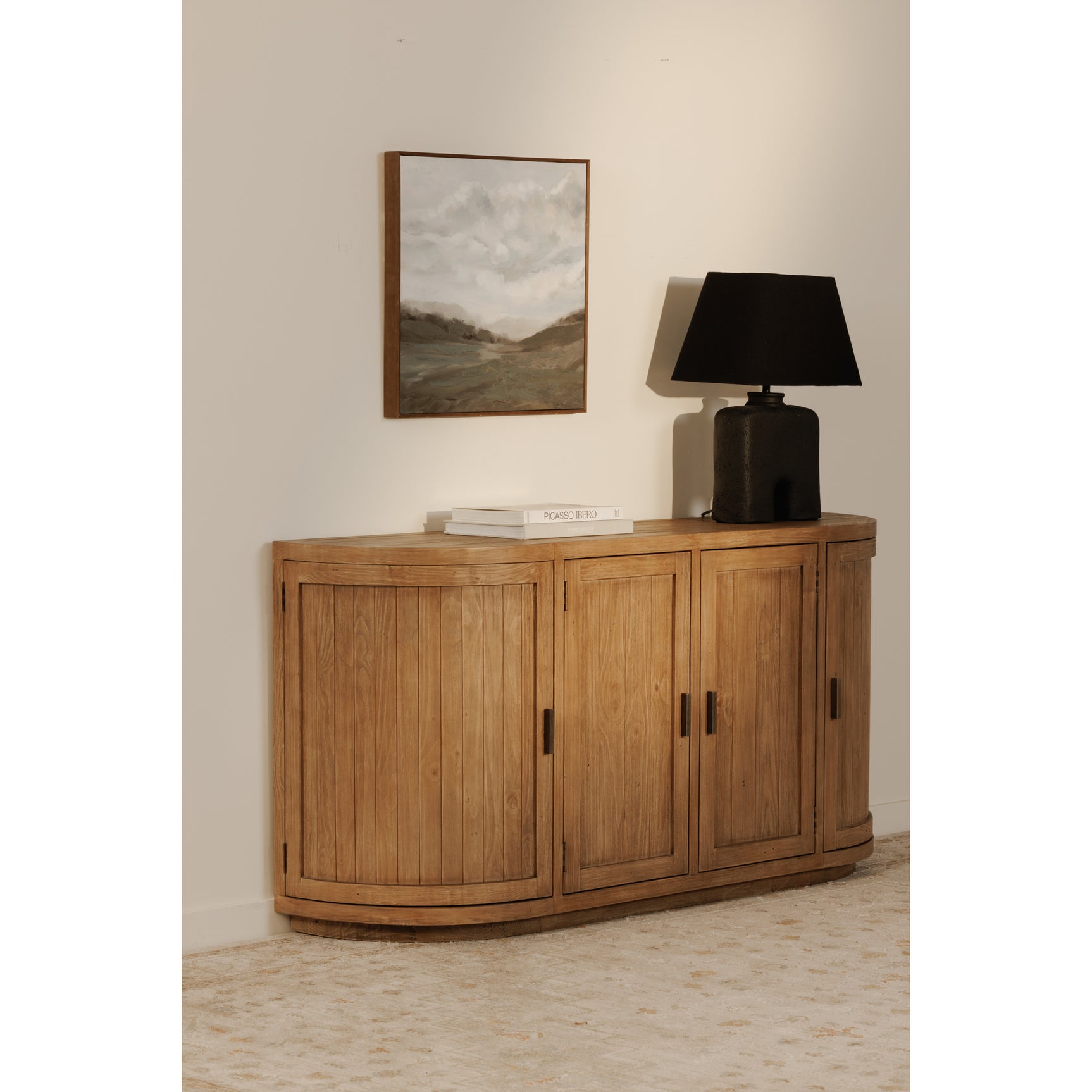 Nicola Natural Sideboard - Ornate Home