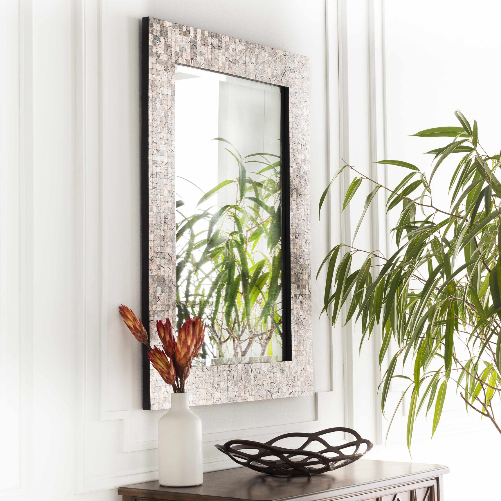 Nicolet Marble Mirror - Clearance - Ornate Home