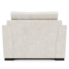 Nicolette Mocha Chair 1/2 Without Pillows - Ornate Home