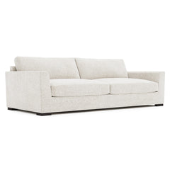 Nicolette Mocha Sofa Without Pillows - Ornate Home