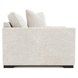 Nicolette White/Cream Fabric Chair 1/2 - Ornate Home