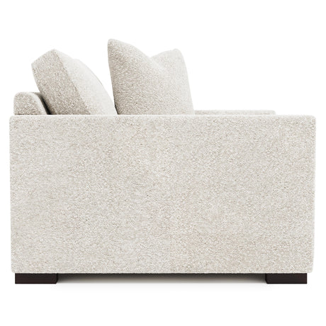 Nicolette White/Cream Fabric Chair 1/2 - Ornate Home