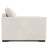 Nicolette White/Cream Fabric Chair 1/2 - Ornate Home