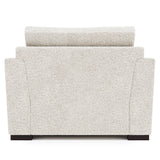 Nicolette White/Cream Fabric Chair 1/2 - Ornate Home