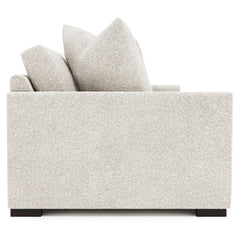 Nicolette White/Cream Fabric Sofa - Ornate Home