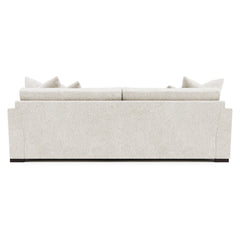 Nicolette White/Cream Fabric Sofa - Ornate Home