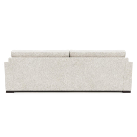 Nicolette White/Cream Fabric Sofa - Ornate Home