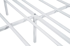 Nicoli White Full Metal Bed - Ornate Home