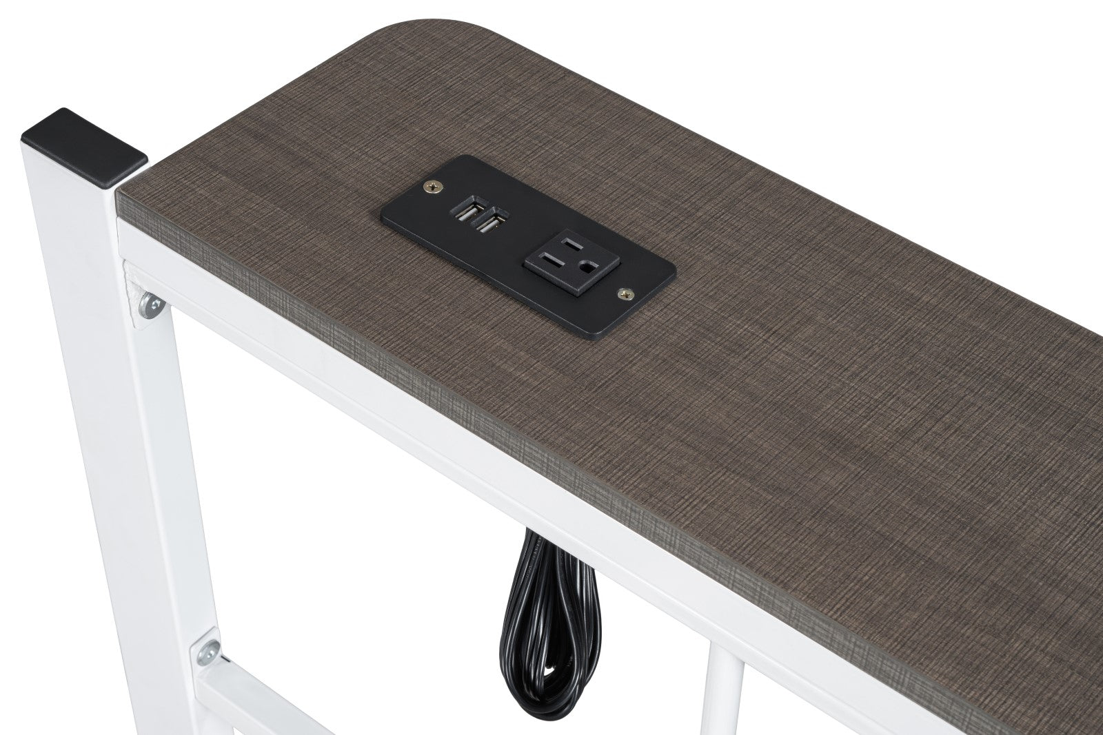 Nicoli White Queen Metal Bed - Ornate Home