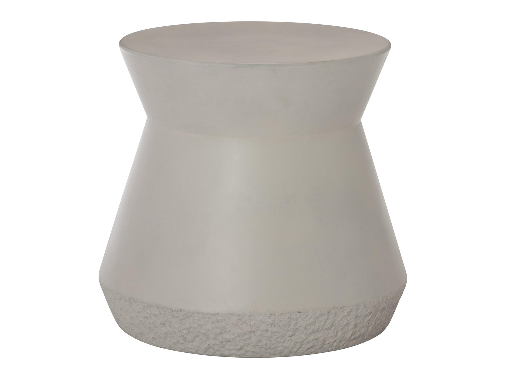 Nidra Sand Grey Accent Table - Ornate Home