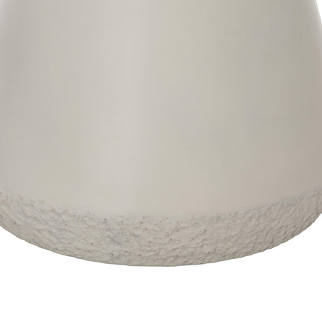 Nidra Sand Grey Accent Table - Ornate Home