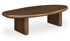 Niels Ash Stained Walnut Large Coffee Table - Ornate Home