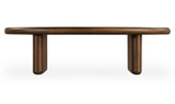 Niels Ash Stained Walnut Large Coffee Table - Ornate Home