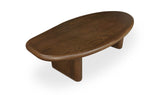 Niels Ash Stained Walnut Large Coffee Table - Ornate Home