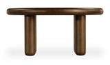 Niels Ash Stained Walnut Small Coffee Table - Ornate Home