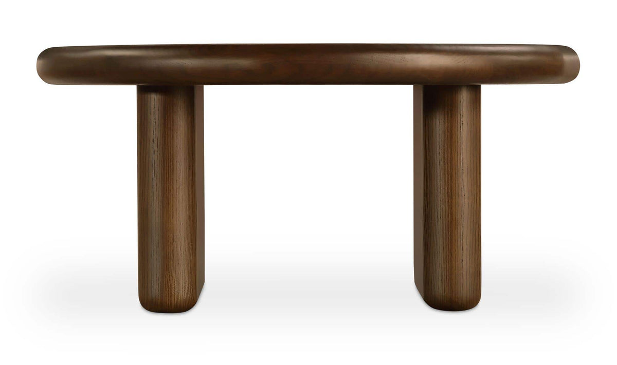 Niels Ash Stained Walnut Small Coffee Table - Ornate Home