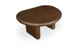 Niels Ash Stained Walnut Small Coffee Table - Ornate Home