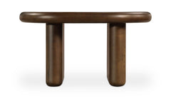 Niels Ash Stained Walnut Small Extra Coffee Table - Ornate Home