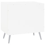 Nieta White High Gloss Accent Cabinet - Ornate Home