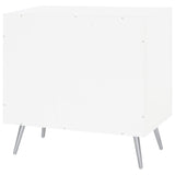 Nieta White High Gloss Accent Cabinet - Ornate Home