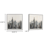 Nightingale Multicolor Framed Painting - Ornate Home