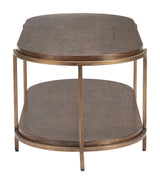 Niju Brown Coffee Table - Ornate Home