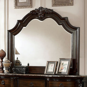 Niketas Brown Cherry Mirror - Ornate Home