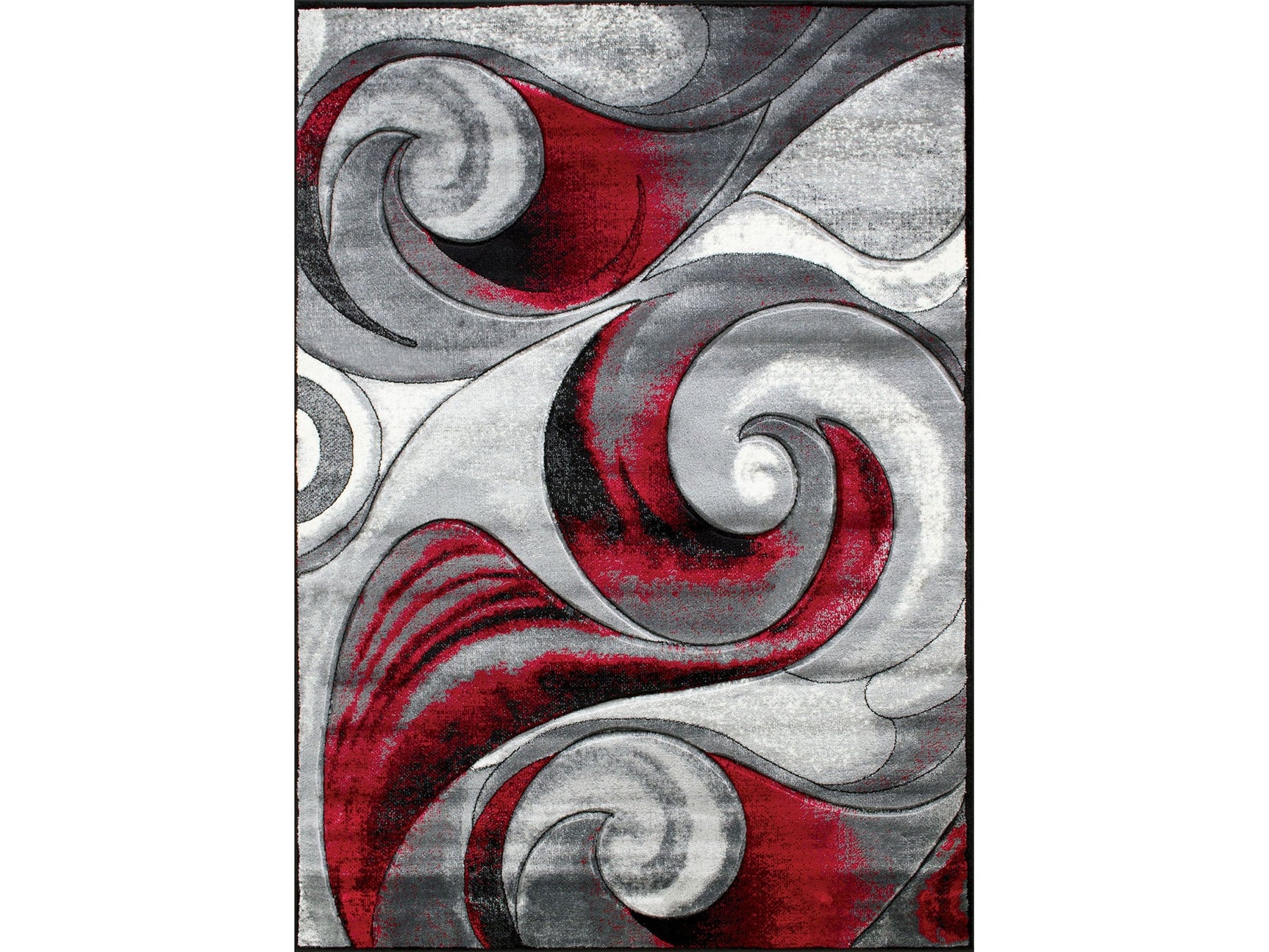 Niksar Red 5' X 7' Area Rug - Ornate Home