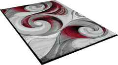 Niksar Red 5' X 7' Area Rug - Ornate Home