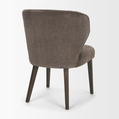 Niles Dark Brown Wingback Dining Side Chair - Ornate Home