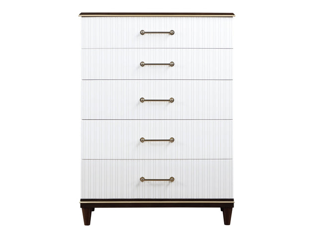 Niles White/Cherry Chest - Ornate Home