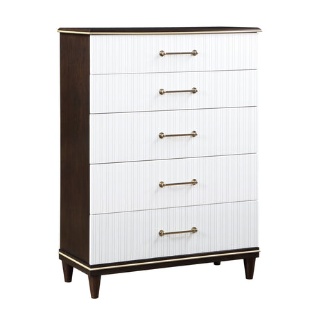Niles White/Cherry Chest - Ornate Home