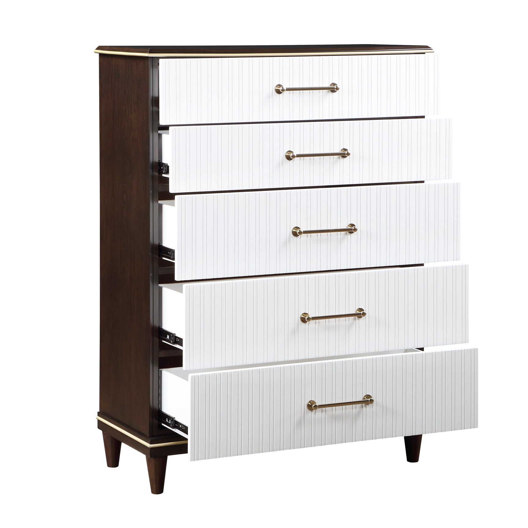 Niles White/Cherry Chest - Ornate Home