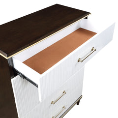 Niles White/Cherry Chest - Ornate Home