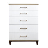 Niles White/Cherry Chest - Ornate Home