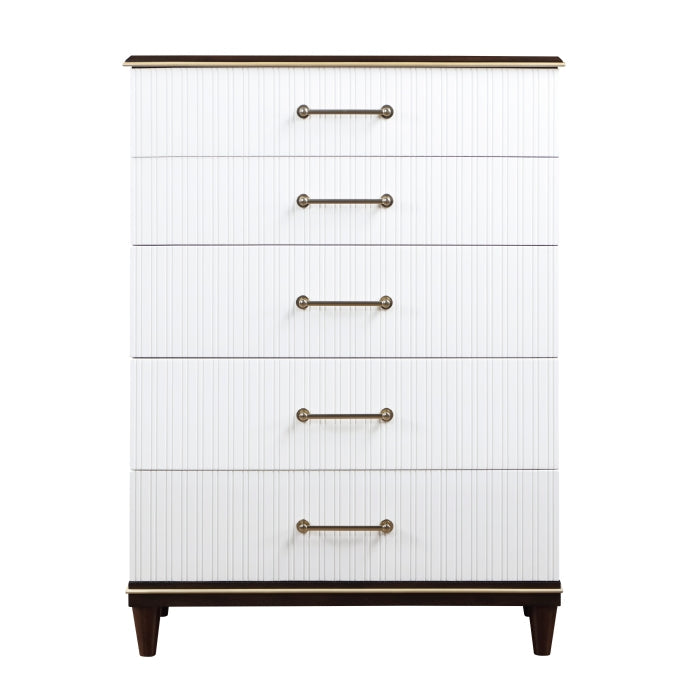 Niles White/Cherry Chest - Ornate Home