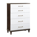 Niles White/Cherry Chest - Ornate Home