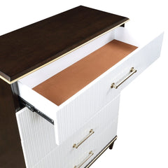 Niles White/Cherry Chest - Ornate Home