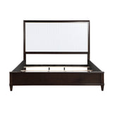 Niles White/Cherry Queen Bed - Ornate Home