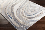 Nillumbik Gray Marble Design Rug - Ornate Home